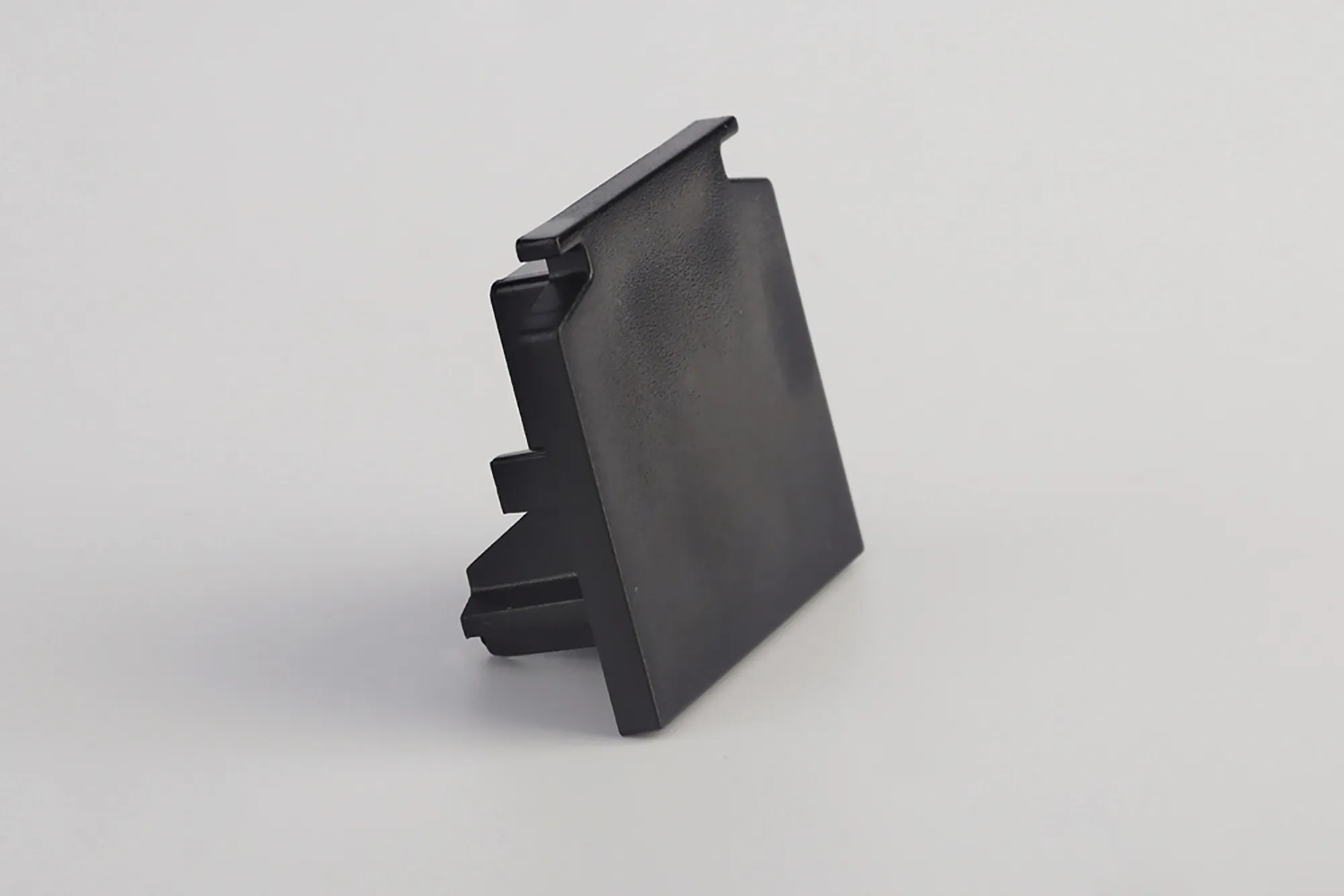 End Cap For All 3 Circuit Surface Mounted Tracks With Or Without Data Bus 555 0 1217 2  Eutrac 3 Circuit Surface-Black